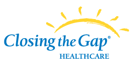 Closing The Gap Healthcare Logo.