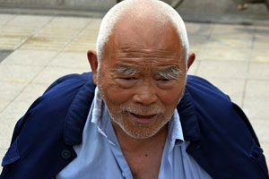 Asian Senior Man.