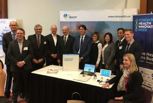 Health Innovation Team with Minister Hoskins