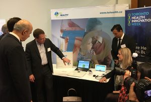 Demonstration of Cloud DX Technology to Minister Hoskins