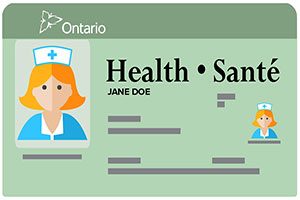 OHIP Healthcard Graphic.